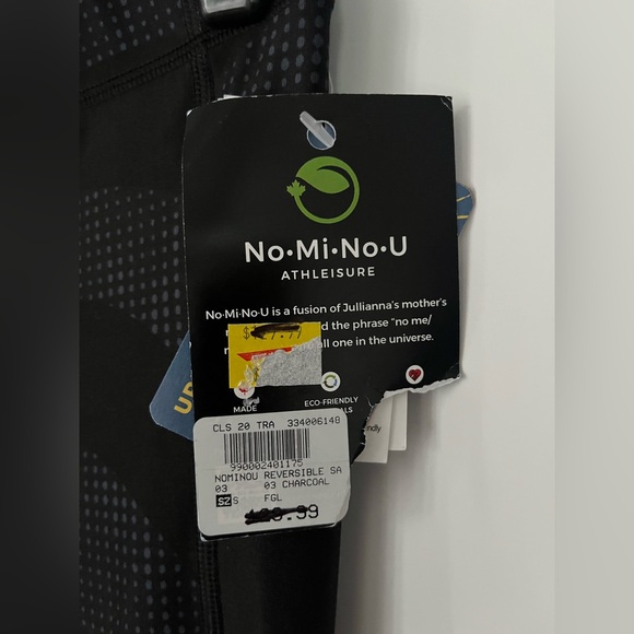 No.Mi.No.U Athleisure - Black and Blue Patterned Leggings (Size: S) - Picture 13 of 15